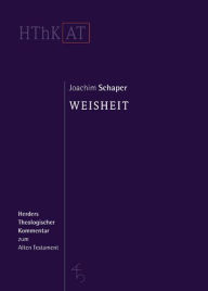 Weisheit Joachim Schaper Author