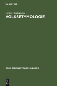 Volksetymologie Heike Olschansky Author