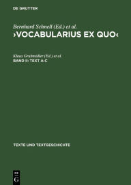 Text A-C Klaus GrubmÃ¼ller Editor