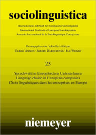 Sprachwahl in Europaischen Unternehmen / Language choice in European companies / Choix linguistiques dans les entreprises en Europe Max Niemeyer Verla