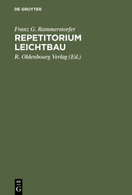 Repetitorium Leichtbau F.G. Rammerstorfer Author