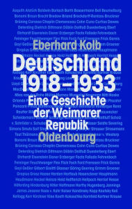 Deutschland 1918-1933 Eberhard Kolb Author