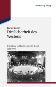 Die Sicherheit des Westens Enrico Bïhm Author