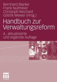 Handbuch zur Verwaltungsreform Bernhard Blanke Editor