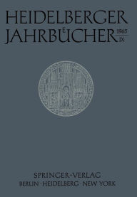 Heidelberger JahrbÃ¼cher UniversitÃ¤ts-Gesellschaft Author