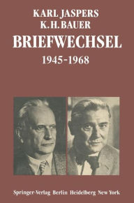 Briefwechsel 1945-1968 K. Jaspers Author