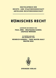 R�misches Recht Paul Jïrs Author