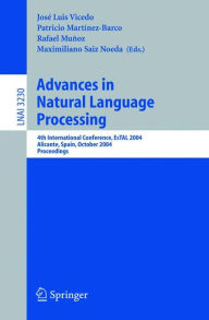 Advances in Natural Language Processing: 4th International Conference, EsTAL 2004, Alicante, Spain, October 20-22, 2004. Proceedings Josï Luis Vicedo