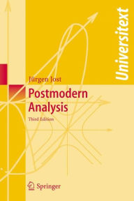 Postmodern Analysis JÃ¯rgen Jost Author
