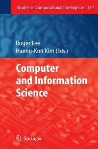 Computer and Information Science Roger Lee Editor