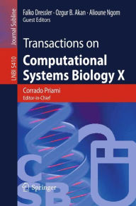 Transactions on Computational Systems Biology X Corrado Priami Editor