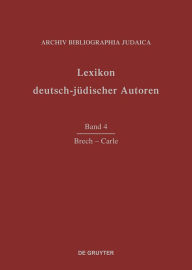 Brech - Carle Archiv Bibliographia Judaica e.V. Editor