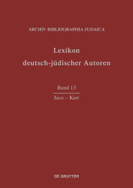 Jaco - Kerr Archiv Bibliographia Judaica e.V. Editor
