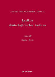 Susm - Zwei Archiv Bibliographia Judaica e.V. Editor