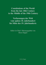 Constitutional Documents of Denmark, Norway and Sweden 1809-1849 Thomas  Riis Editor