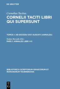 Annales libri I-VI Cornelius Tacitus Author