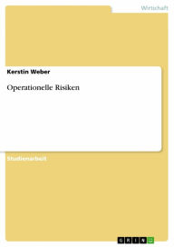 Operationelle Risiken Kerstin Weber Author