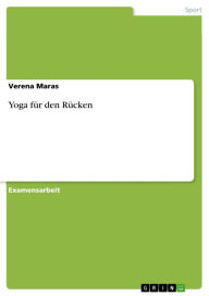 Yoga für den Rücken Verena Maras Author