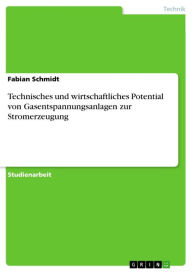 Technisches und wirtschaftliches Potential von Gasentspannungsanlagen zur Stromerzeugung Fabian Schmidt Author