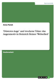 'D Steres Auge' Und Trockene Tr Ne - Anna Panek