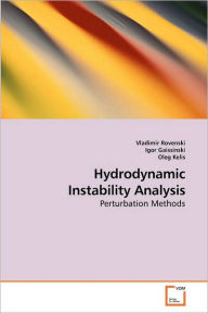 Hydrodynamic Instability Analysis Vladimir Rovenski Author