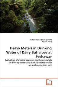 Heavy Metals In Drinking Water Of Dairy Buffaloes At Peshawar - Muhammad Subhan Qureshi