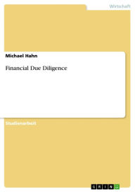 Financial Due Diligence Michael Hahn Author