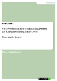Unterrichtsstunde: Stecknadeldiagramme als Klimadarstellung eines Ortes: Umweltkunde, Klasse 6 Eva Kirsch Author