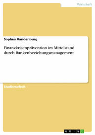 Finanzkrisenprävention im Mittelstand durch Bankenbeziehungsmanagement Sophus Vandenburg Author