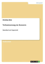 Verlustnutzung Im Konzern - Christian Betz
