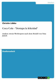 Coca Cola - 'Destapa la felicidad': Analyse zweier Werbespots nach dem Modell von Nina Janich - Christin Lübke