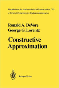 Constructive Approximation Ronald A. DeVore Author