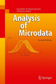 Analysis of Microdata Rainer Winkelmann Author