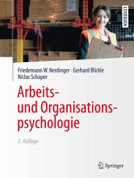 Arbeits- und Organisationspsychologie Friedemann W. Nerdinger Author