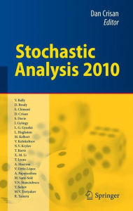 Stochastic Analysis 2010 Dan Crisan Editor