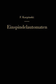 Einspindelautomaten F. Karpinski Author
