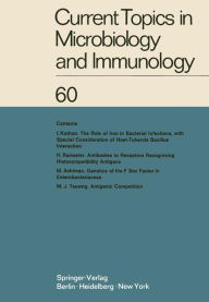 Current Topics in Microbiology and Immunology: Ergebnisse der Mikrobiologie und ImmunitÃ¯Â¿Â½tsforschung W. Arber Author