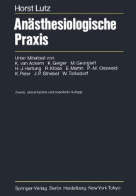AnÃ¯Â¿Â½sthesiologische Praxis H. Lutz Author