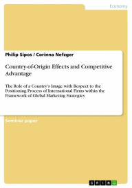 Country-of-Origin Effects and Competitive Advantage: The Role of a Country's Image with Respect to the Positioning Process of International Firms with
