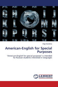 American-English for Special Purposes Olga Sorokina Author