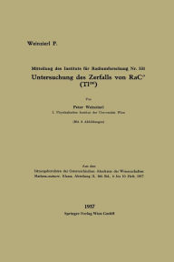 Untersuchung des Zerfalls von RaC″ (T1210) Peter Weinzierl Author