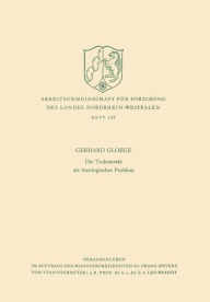 Die Todesstrafe als theologisches Problem Gerhard Gloege Author