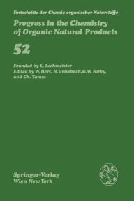 Fortschritte der Chemie organischer Naturstoffe / Progress in the Chemistry of Organic Natural Products H. Achenbach Contribution by