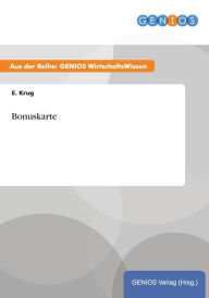 Bonuskarte - E. Krug