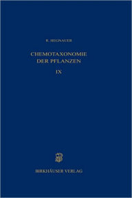 Chemotaxonomie der Pflanzen R. Hegnauer Author
