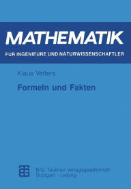 Formeln und Fakten Klaus Vetters Author
