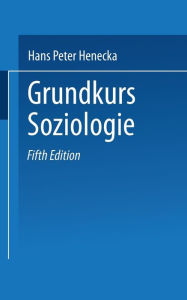 Grundkurs Soziologie Hans Peter Henecka Author