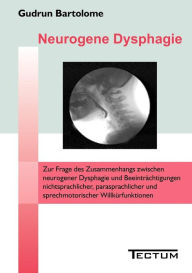 Neurogene Dysphagie Gudrun Bartolome Author