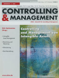 Controlling und Management von Intangible Assets Dirk Hachmeister Editor