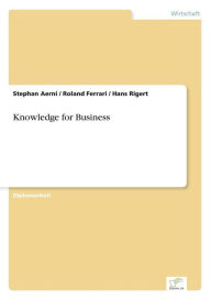 Knowledge for Business Stephan Aerni Author